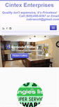 Mobile Screenshot of cintexenterprises.com