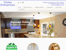 Tablet Screenshot of cintexenterprises.com